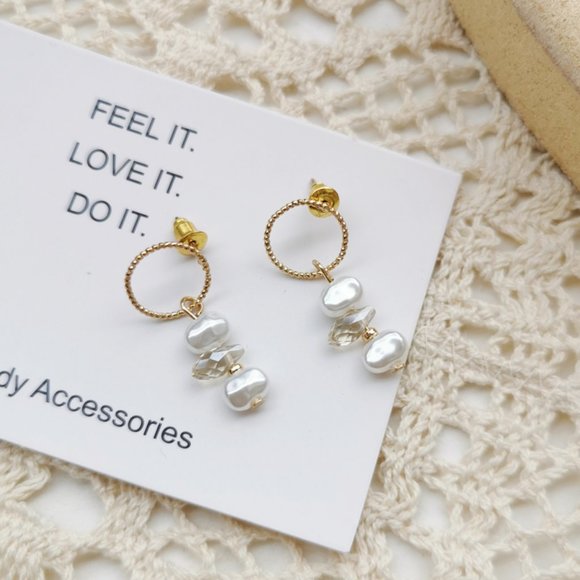 Myth X Dream Jewelry - 💕Last Pair Parisian Vibe Faux Earrings